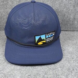 GoPro Mountain Games Hat Cap Vail Rope Blue Strap Back Camp Hike‎ YoColorado